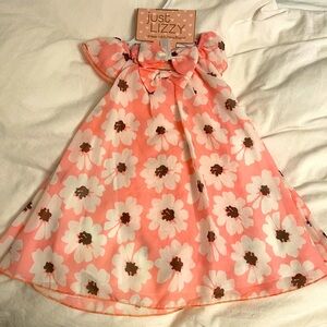 Just Lizzy Pink Floral Dress
